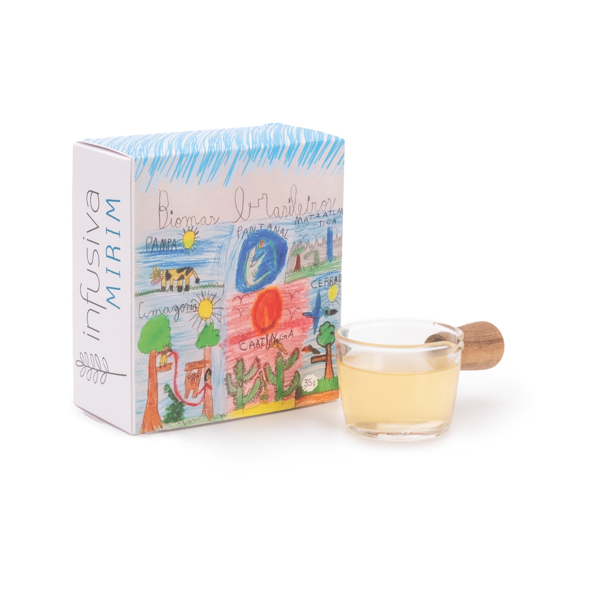Infusiva Mirim: o chá infantil natural criado por uma criança e inspirado nos biomas brasileiros