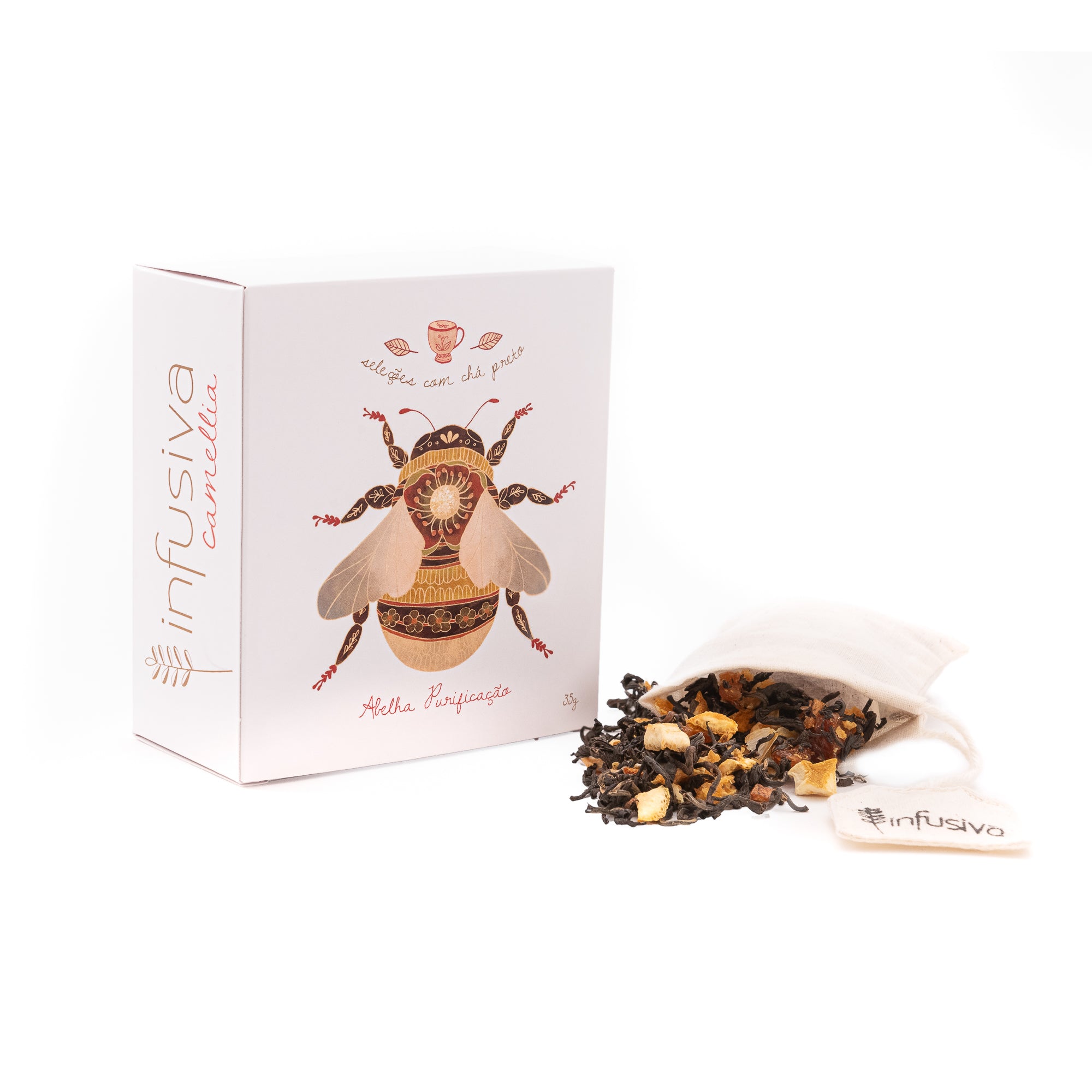 INFUSIVA ABELHA CHA PRETO (Coleção Camellia) – Infusiva Ltda